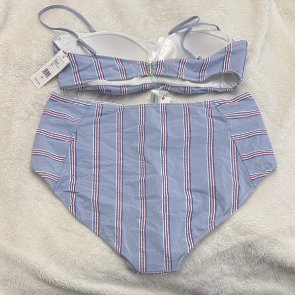 Vineyard Vines Blue Striped Bikini - Picture 5 of 8